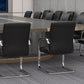 Modern Leather Management Conference Chair No Wheels Conference Chair Clearhalo 'furn' 'furn_office_chair' 'Furniture' 'Office Chairs' 'Office Furniture' 'office_chair' 1200x1200_c35f1d52-9e53-42d1-b49e-98b83e9cd8e0