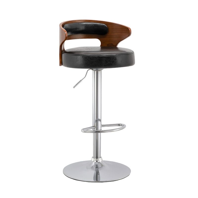 Modern Style Metal Stool with Swivel and Adjustable Height Living Room Simple Bar Stool Clearhalo 'Bar Furniture' 'Bar Stools' 'bar_stools' 'furn' 'furn_bar_stools' 'furniture_bar_stools' 'Kitchen & Dining Furniture' 'kitchen&dining_furn' 'kitchen' 'kitchen_furn' Furniture' 1200x1200_c3615dc4-0314-49e6-93c3-cde60bade1de