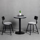 Industrial Metal Bar Table 21.6" Round Top Faux Marble Pedestal Bistro Table for Cafe Clearhalo 'Bar Furniture' 'Bar Tables' 'bar_tables' 'furn' 'furn_bar_tables' 'Furniture' 'furniture_bar_tables' 'Kitchen & Dining Furniture' 'kitchen&dining_furn' 'kitchen' 1200x1200_c361fc9e-7344-44b0-a922-75a83bbbc1d9