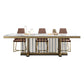 Rectangle Traditional Luxury Dining Table Sintered Stone Table Clearhalo ' dining_table' 'Dining Tables & Seating' 'Dining Tables' 'furn' 'furn_dining_table' 'Furniture' 'furniture_dining_table' 'Kitchen & Dining Furniture' 'kitchen&dining_furn' 'kitchen' 'kitchen_dining_table' 1200x1200_c3693190-c181-456c-ac7a-0bbd3cd6b33b