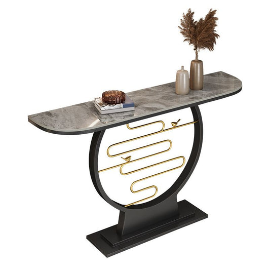 Tavolo di accento console resistente alle macchie glam Antique di divano console di divano