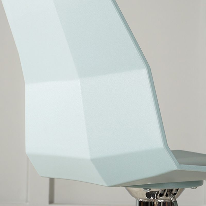 Adjustable Height Swivel Counter Stools Iron Plastic Silver Scandinavian Bar Stools Clearhalo 'Bar Furniture' 'Bar Stools' 'bar_stools' 'furn' 'furn_bar_stools' 'furniture_bar_stools' 'Kitchen & Dining Furniture' 'kitchen&dining_furn' 'kitchen' 'kitchen_furn' Furniture' 1200x1200_c36a0723-59a9-4217-8718-4897406a0baa