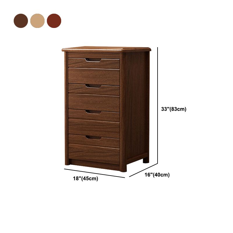 3 / 4 / 5 Drawers Lingerie Chest Vertical Solid Wood Storage Chest for Bedroom Clearhalo 'Bedroom Furniture' 'Dressers & Chests' 'dressers_chests' 'furn' 'furn_dressers_chests' 'Furniture' 1200x1200_c36cd965-669f-41e8-ad7c-80c7f81c2644