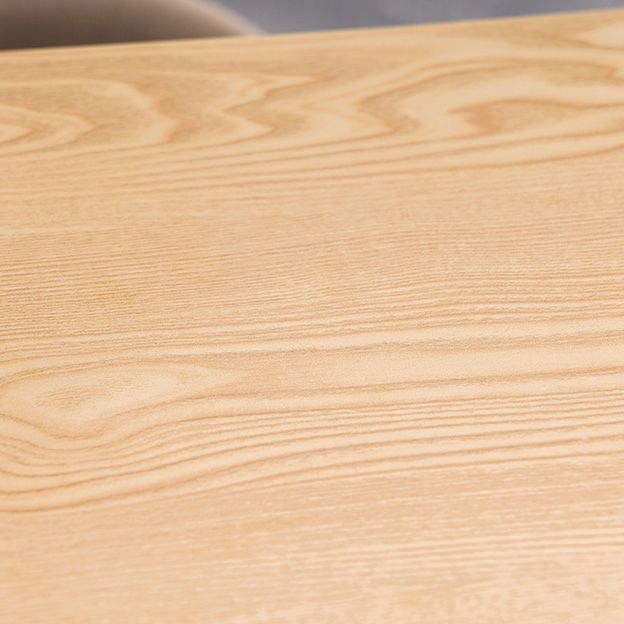 Mesa de bar rectangular de estilo contemporáneo, mesa de comedor de madera para el hogar