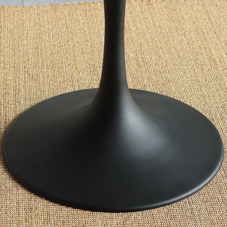 Modern Round Wood Dining Table Standard Kitchen Dining Table with Tulip Base Clearhalo ' dining_table' 'Dining Tables & Seating' 'Dining Tables' 'furn' 'furn_dining_table' 'Furniture' 'furniture_dining_table' 'Kitchen & Dining Furniture' 'kitchen&dining_furn' 'kitchen' 'kitchen_dining_table' 1200x1200_c370ae55-17df-4e06-9ed2-2da7e2b95175