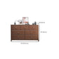 Standard Side Cabinet Solid Wood Mid-Century Modern Storage Cabinet with Drawers