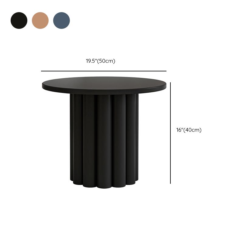 Pedestal Round Coffee Table Set Modern Minimalist Cocktail Table Clearhalo 'Coffee & Accent Tables' 'Coffee Tables' 'coffee_tables' 'furn' 'furn_coffee_tables' 'Furniture' 'Living Room Furniture' 1200x1200_c372e057-f606-4b32-8c1e-5beb61f59fe3