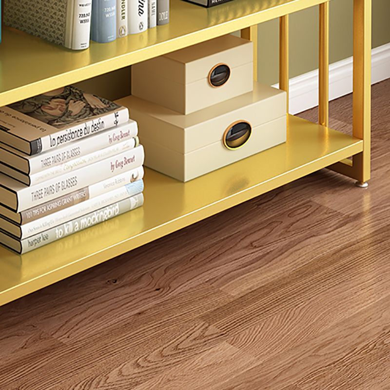 Libreria in metallo moderno libreria Etagere con retro aperto 70 "H x 19,7" W