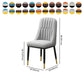 Home Scandinavian Side Chair Metal Upholstered Parsons Dining Room Chair Clearhalo ' kitchen&dining_furn' 'Dining Chairs' 'Dining Tables & Seating' 'dining_chair' 'furn' 'furn_dining_chair' 'Furniture' 'furniture_dining_chair' 'Kitchen & Dining Furniture' 'kitchen' 1200x1200_c3763b12-baac-4e92-8ae6-8b43b2f01084