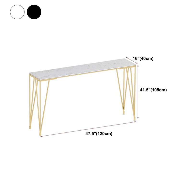 Tavolo da bar rettangolo in stile glam in finta tavolo da vino a 4 gambe