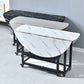 Extendable Dining Table Round Dining Table for Kitchen Dining Room Clearhalo 'Dining Tables & Seating' 'Dining Tables' 'dining_table' 'furn' 'furn_dining_table' 'Furniture' 'Kitchen & Dining Furniture' 1200x1200_c37cfcab-0a38-4fc0-8dc1-85f018b7d0b7