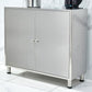 Stainless Steel Sideboard Cabinet Modern Server Cabinet with Storage for kitchen Clearhalo 'buffet_sideboard' 'Buffets & Sideboards' 'furn' 'furn_buffet_sideboard' 'Furniture' 'furniture_buffet_sideboard' 'Kitchen & Dining Furniture' 1200x1200_c3841c41-4258-4540-88cd-9eab3f2b48f0