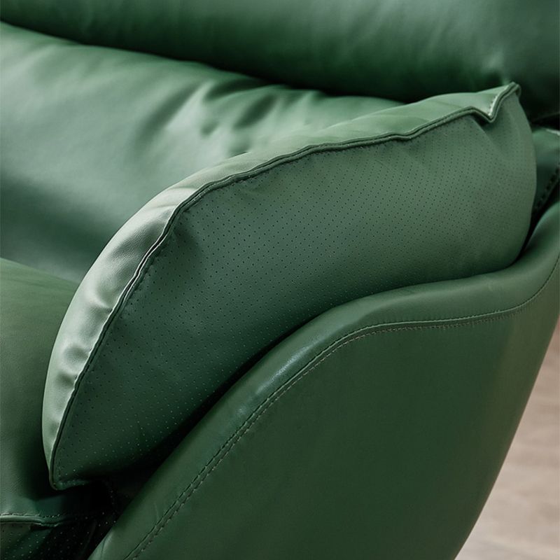 Contemporary Solid Color Arm Chair 4-Star Base Flared Arms Chair Clearhalo 'Accent Chairs' 'accent_chairs' 'Chairs & Seating' 'furn' 'furn_accent_chairs' 'Furniture' 'Living Room Furniture' 1200x1200_c384e42a-9774-424d-b7c8-ac20d0692aa2