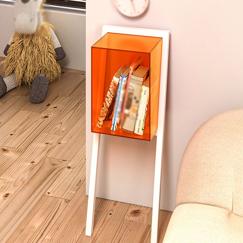 Contemporary Geometric Bookshelf Acrylic Bookshelf,11.8"L x 9.4"W x 35.4"H Clearhalo 'Bookcases' 'furn' 'furn_bookcases' 'Furniture' 'furniture_bookcases' 'kitchen' 'kitchen_bookcases' 'Living Room Furniture' 'Office Furniture' 1200x1200_c387f7d3-4f35-4a0d-a645-602cee3c6908