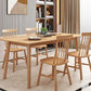 Luxury Rectangle Dining Table Solid Wood Dining Table with 4 Legs Clearhalo 'Dining Tables & Seating' 'Dining Tables' 'dining_table' 'furn' 'furn_dining_table' 'Furniture' 'Kitchen & Dining Furniture' 1200x1200_c3890118-4e1a-4272-9d7b-ba994d3346e4