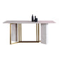 Traditional Luxury Rectangle Dining Table Stone Furniture for Dining Room Clearhalo ' dining_table' 'Dining Tables & Seating' 'Dining Tables' 'furn' 'furn_dining_table' 'Furniture' 'furniture_dining_table' 'Kitchen & Dining Furniture' 'kitchen&dining_furn' 'kitchen' 'kitchen_dining_table' 1200x1200_c38b920a-cfc9-4630-9710-099ada451203