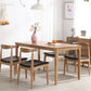 Modern Style Brown Dining Table Rectangle Solid Wood 4 Legs Dining Table for Home Clearhalo ' dining_table' 'Dining Tables & Seating' 'Dining Tables' 'furn' 'furn_dining_table' 'Furniture' 'furniture_dining_table' 'Kitchen & Dining Furniture' 'kitchen&dining_furn' 'kitchen' 'kitchen_dining_table' 1200x1200_c38cfa98-e4fa-4303-bed9-3423adbdf9fe