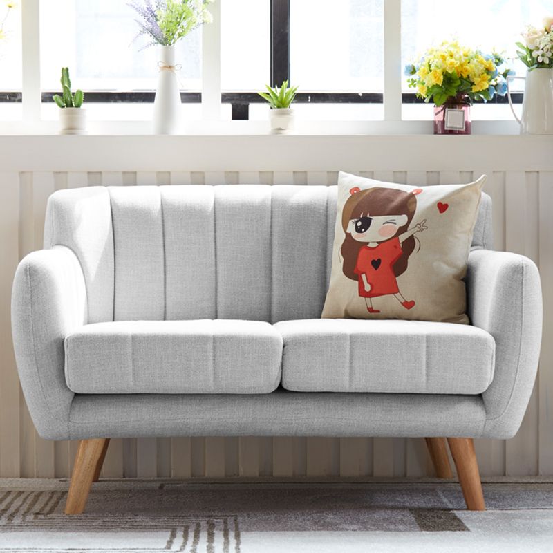 Linnen eigentijdse standaard wijd uitlopende armbanken voor woonkamer, appartement