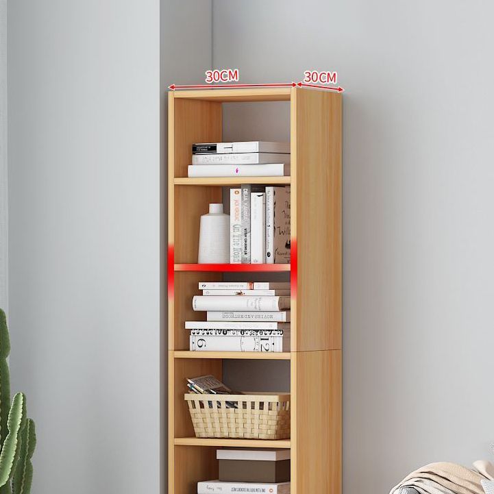 Contemporary Manufactured Wood Bookshelf Home Standard Bookcase