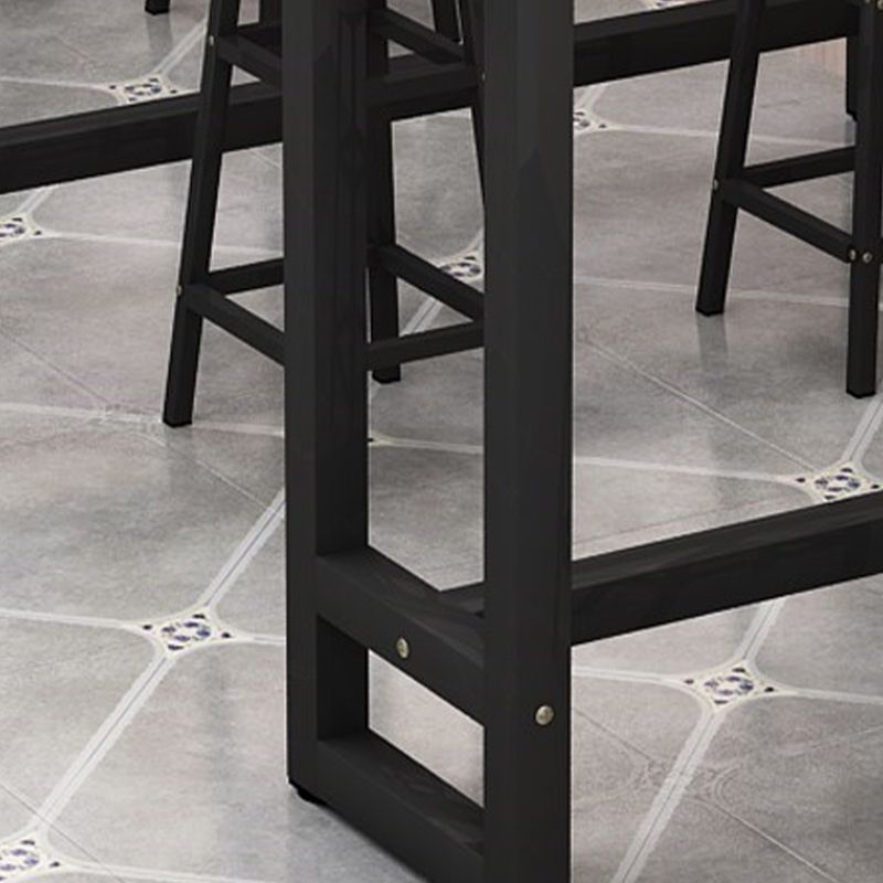 Modern Style Wood Bar Stool Table Rectangle Bar Table for Cafe and Breakroom Clearhalo 'Bar Furniture' 'Bar Tables' 'bar_tables' 'furn' 'furn_bar_tables' 'Furniture' 'Kitchen & Dining Furniture' 1200x1200_c398247d-7cf7-4d79-9991-74d92cca6237
