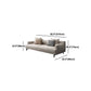 Faux Leather and Cotton Blend Recessed Arm Furniture Sectionals in Beige Clearhalo 'furn' 'furn_sectionals' 'Furniture' 'Living Room Furniture' 'Sectionals' 1200x1200_c398c37a-49dc-455f-8113-714cbfc0c9ab