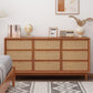 Traditional Storage Chest Dresser Wooden Chest with 9 Drawers Clearhalo 'Bedroom Furniture' 'Dressers & Chests' 'dressers_chests' 'furn' 'furn_dressers_chests' 'Furniture' 1200x1200_c39b7087-5d6d-45d4-b26c-104988f3a6c7