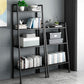 Modern Style Ladder Bookshelf Open Back Metal Bookcase for Home Clearhalo 'Bookcases' 'furn' 'furn_bookcases' 'Furniture' 'Office Furniture' 1200x1200_c3a0012c-1cbc-4c87-b7d4-eddb26f9eaa2