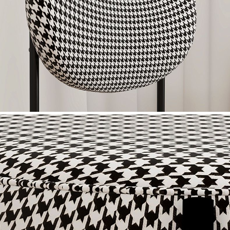 Glam Style Metal Side Chair Matte Finish Open Back Dining Chair for Home Use Clearhalo ' kitchen&dining_furn' 'Dining Chairs' 'Dining Tables & Seating' 'dining_chair' 'furn' 'furn_dining_chair' 'Furniture' 'furniture_dining_chair' 'Kitchen & Dining Furniture' 'kitchen' 1200x1200_c3a31894-e574-44ea-8444-863599de90d4