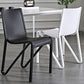 Modern Stackable Square Dining Chair Acrylic Dining Armless Chair for Kitchen Clearhalo ' kitchen&dining_furn' 'Dining Chairs' 'Dining Tables & Seating' 'dining_chair' 'furn' 'furn_dining_chair' 'Furniture' 'furniture_dining_chair' 'Kitchen & Dining Furniture' 'kitchen' 1200x1200_c3a3b52d-c1f8-4f9a-a537-f9fb47aa5d70