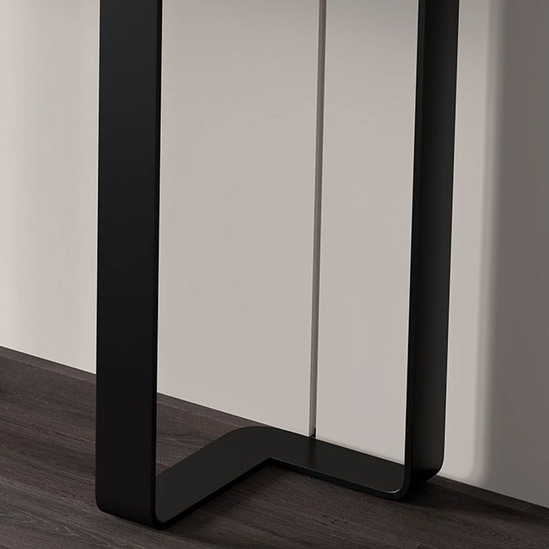 Tavolo da console a mezzaluna moderna Tabella di divano console in pietra in oro/grigio/nero