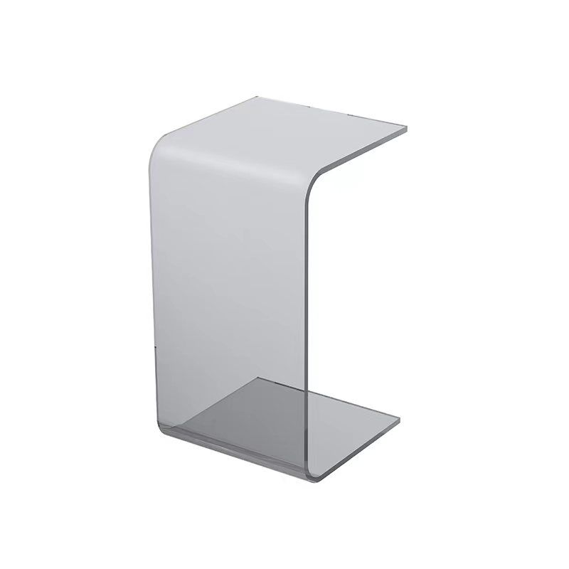 11.81" Wide Side Table Modernistic Acrylic Side End Snack Table