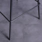Industrial White Upholstered Barstool Black Indoor Tall Stool with Bucket Seat Clearhalo 'Bar Furniture' 'Bar Stools' 'bar_stools' 'furn' 'furn_bar_stools' 'furniture_bar_stools' 'Kitchen & Dining Furniture' 'kitchen&dining_furn' 'kitchen' 'kitchen_furn' Furniture' 1200x1200_c3a60776-ec7f-43fc-8c7c-8f0fbfdb6ce1