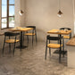 Industrial Solid Wood Dining Table Brown Square Table with Metal Base for Dinning Room Clearhalo ' dining_table' 'Dining Tables & Seating' 'Dining Tables' 'furn' 'furn_dining_table' 'Furniture' 'furniture_dining_table' 'Kitchen & Dining Furniture' 'kitchen&dining_furn' 'kitchen' 'kitchen_dining_table' 1200x1200_c3a63197-5b33-4e94-81ba-8453a62c587f