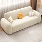 Contemporary Styled Metal Frame Sleeper Sofa Upholstered Square Arms Sofa Bed