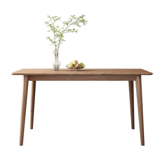 Rectangle Ash Solid Wood Table Modern Dining Table with 4 Legs for Restaurant Clearhalo ' dining_table' 'Dining Tables & Seating' 'Dining Tables' 'furn' 'furn_dining_table' 'Furniture' 'furniture_dining_table' 'Kitchen & Dining Furniture' 'kitchen&dining_furn' 'kitchen' 'kitchen_dining_table' 1200x1200_c3a7b4da-72d9-4828-a8d4-aff7506b8885