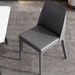 Glam Leather Kitchen and Dining Room Chair Solid Back Chair(Set of 2) Clearhalo 'Dining Chairs' 'Dining Tables & Seating' 'dining_chair' 'furn' 'furn_dining_chair' 'Furniture' 'furniture_dining_chair' 'Kitchen & Dining Furniture' 1200x1200_c3ab867d-f8cb-4bb3-82a9-f70ed3e68795