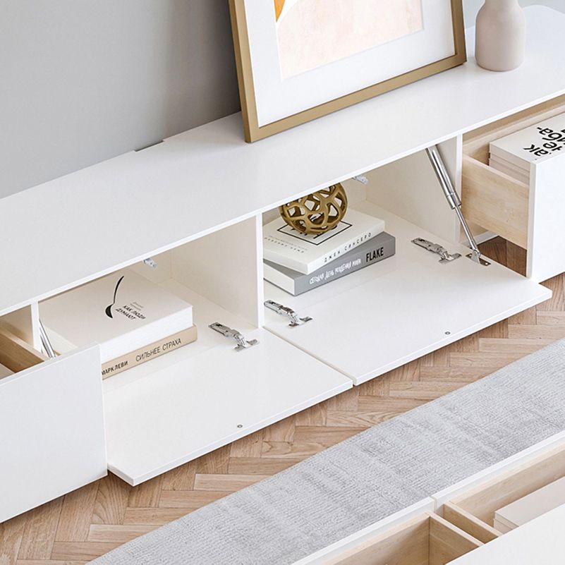 Contemporary Media Console Wooden TV Media Console for Living Room Clearhalo 'furn' 'furn_tv_stands_entertainment_centers' 'Furniture' 'Living Room Furniture' 'TV Stands & Entertainment Centers' 'TV Stands & Media Storage Furniture' 'tv_stands_entertainment_centers' 1200x1200_c3ac4095-fc32-4cf8-80fd-5f6a5a27cecf