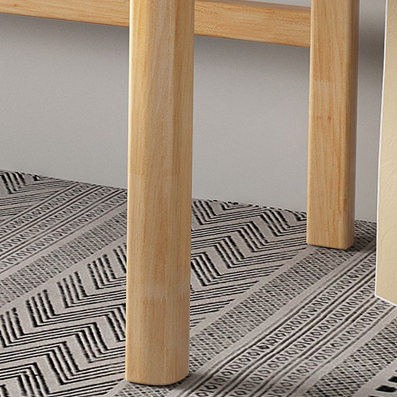 Bureau de bureau en bois de style contemporain Desk de forme de forme irrégulière en rose / vert / blanc