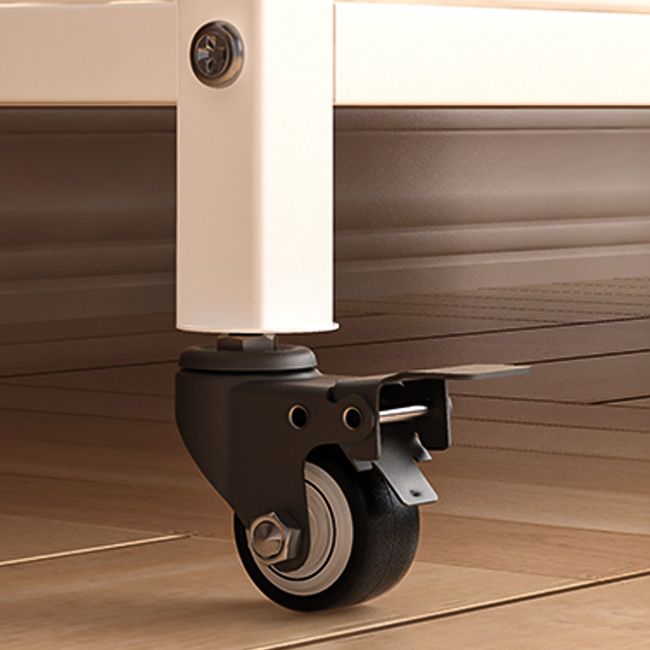 Modern Style Bookshelf Metal Closed Back Bookcase with Door for Home Office Clearhalo 'Bookcases' 'furn' 'furn_bookcases' 'Furniture' 'Office Furniture' 1200x1200_c3aecd10-9be5-4574-9d19-dc342f9272ca