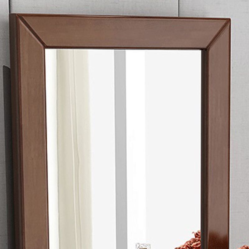 Mirrored Wood Makeup Dressing Table Stool Set with 4 Drawers Clearhalo 'Bedroom Furniture' 'furn' 'furn_makeup_vanities' 'Furniture' 'Makeup Vanities' 'makeup_vanities' 1200x1200_c3affc66-1f87-45ec-9351-a6daa076959b