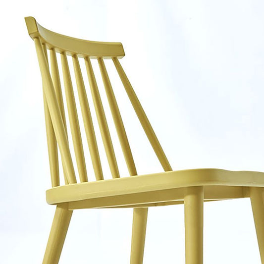 Scandinavian Slat Back Side Chair for Home Plastic Dining Armless Chair Clearhalo 'Dining Chairs' 'Dining Tables & Seating' 'dining_chair' 'furn' 'furn_dining_chair' 'Furniture' 'furniture_dining_chair' 'Kitchen & Dining Furniture' 1200x1200_c3b50983-be50-4507-bc71-653b39e1f48e