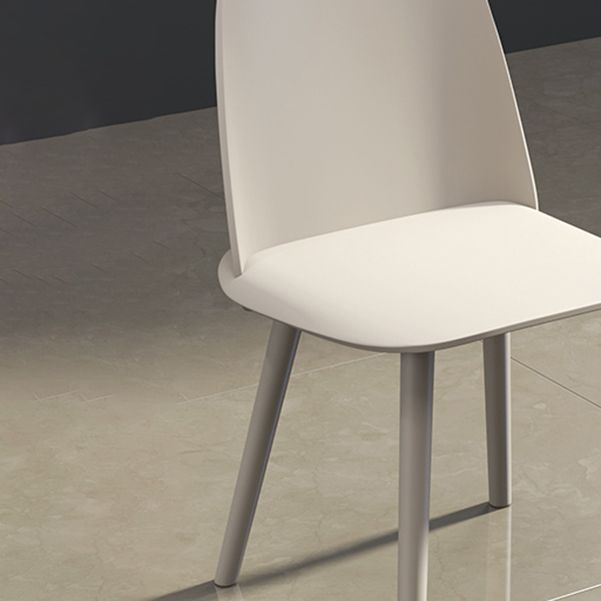 Glam Style Side Chair Plastic Indoor Dining Chair (Set of 2) Clearhalo 'Dining Chairs' 'Dining Tables & Seating' 'dining_chair' 'furn' 'furn_dining_chair' 'Furniture' 'furniture_dining_chair' 'Kitchen & Dining Furniture' 1200x1200_c3b51f02-372d-463f-b487-26c2c87aac44