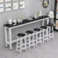 Contemporary Bar Dining Table Rectangle Bar Table with Trestle Base Clearhalo 'Bar Furniture' 'Bar Tables' 'bar_tables' 'furn' 'furn_bar_tables' 'Furniture' 'furniture_bar_tables' 'Kitchen & Dining Furniture' 1200x1200_c3b5dc3d-cf25-4d29-8672-4c9eecaa41bc