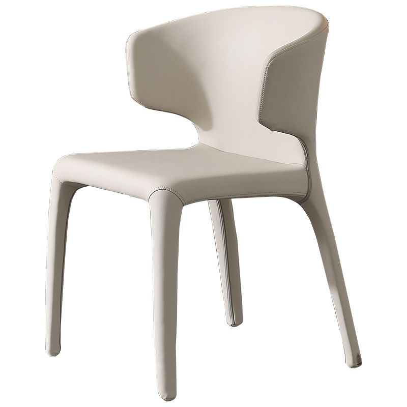 Chaises de salle à manger en faux cuir de cuisine