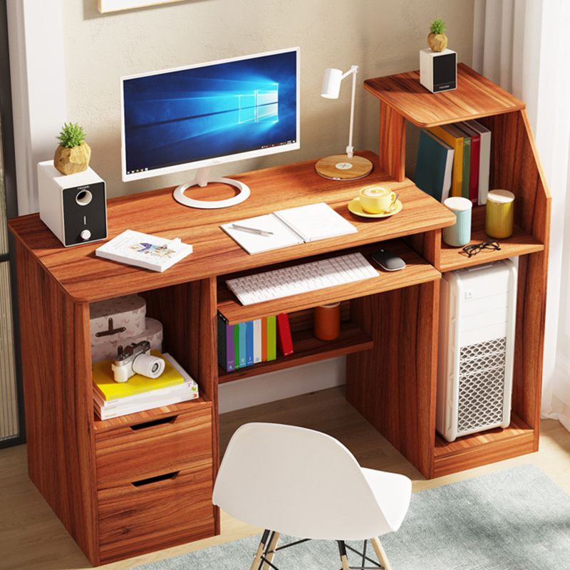 Bureau en bois contemporain Credenza Home Rectangular Home Writing Desk