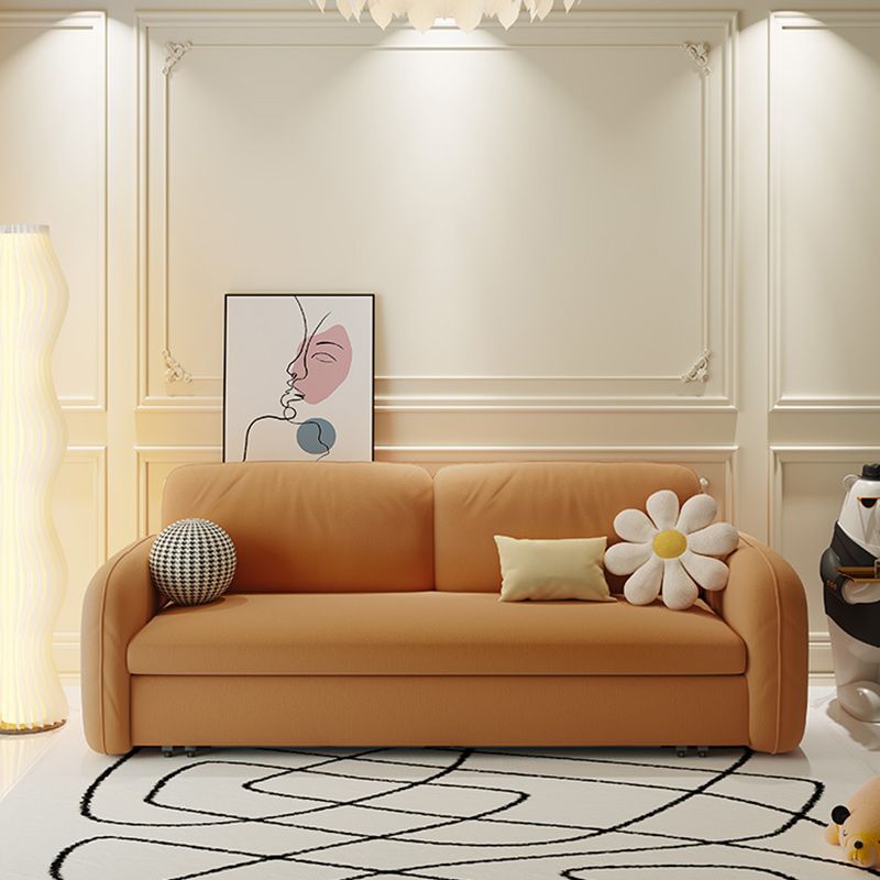 Brown Convertible Sofas Living Room Scandinavian Futon Sleeper Sofa Bed