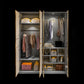 Contemporary Style Wardrobe Wood Wardrobe Closet for Bedroom Clearhalo 'Armoires & Wardrobes' 'armoires_wardrobes' 'Bedroom Furniture' 'furn' 'furn_armoires_wardrobes' 'Furniture' 1200x1200_c3bed051-8803-4a04-ac76-64c66eb8eca5
