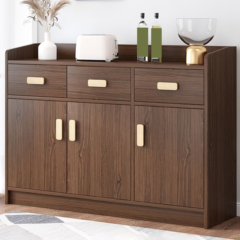 Modern Wood Accent Cabinet with Drawer Rectangle Side Cabinet Clearhalo 'Cabinets & Chests' 'cabinets_chests' 'furn' 'furn_cabinets_chests' 'Furniture' 'Living Room Furniture' 1200x1200_c3bed261-dc21-4a7f-b91f-c6ee3e6505b5