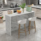 Matte Finish Manufactured Wood Pub Table Rectangle Bistro Table for Living Room Clearhalo 'Bar Furniture' 'Bar Tables' 'bar_tables' 'furn' 'furn_bar_tables' 'Furniture' 'Kitchen & Dining Furniture' 1200x1200_c3c10a6d-ccc6-4307-b19f-6cde22cd3925