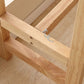 Modern Rubberwood Trestle Base Rectangle Bar Table for Kitchen Dining Room
